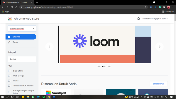 Cara Bikin Tampilan Google Chrome Pakai Aplikasi Momentumdash, Biar Aesthetic!