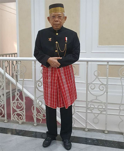 Wapres Ma'ruf Amin Pilih Baju Adat Suku Mandar untuk Hadiri Sidang Tahunan MPR, Ini Filosofinya