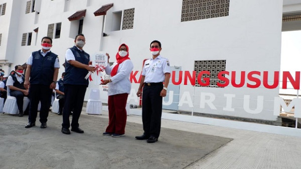 Kampung Susun Akuarium Diresmikan, Anies: Lewat Kampung Ini Kita Wujudkan Sila Kelima Pancasila