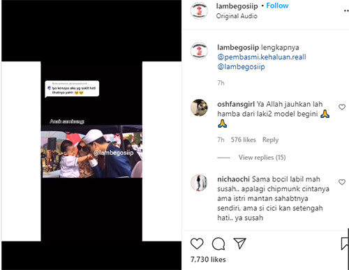 Video Alvin Faiz Tampak Dekat dengan Putra Sambung Beredar, Netizen Sakit Hati