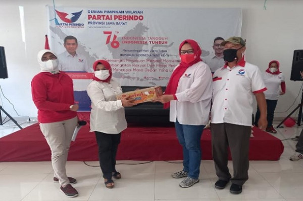 Rayakan HUT Ke-76 RI, Perindo Jabar: Kemerdekaan Bukan Akhir Perjuangan