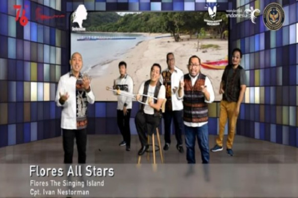 100 Musisi Bernyanyi Promosikan Keindahan Pulau Flores ke Dunia