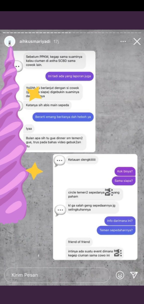 Tyna Kanna Mirdad Dikabarkan Selingkuh, Sempat Kepergok Suami Lagi Ciuman