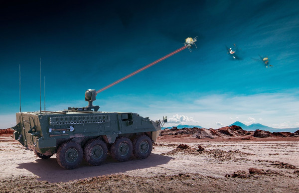 Ngeri, Amerika Serikat Berhasil Kembangkan Kendaraan Tempur dengan Senjata Laser