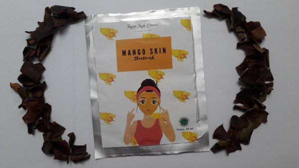 Kreatif, Mahasiswa UMM Sulap Limbah Kulit Mangga Jadi Masker Wajah Rp20 Ribuan