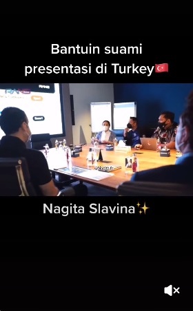 Nagita Slavina Bantu Presentasi Bisnis Raffi di Turki, Netizen: Istrinya Pinter, Rezeki Suami Lancar