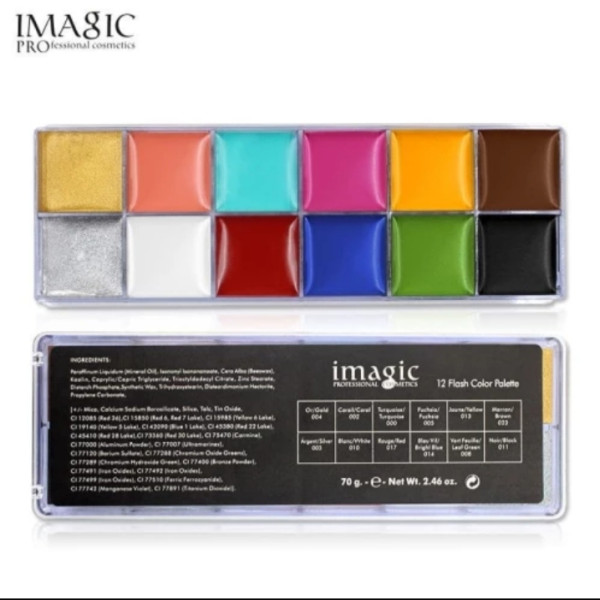 Rekomendasi Produk Palette Face Paint untuk Mewarnai Wajah dengan Aman