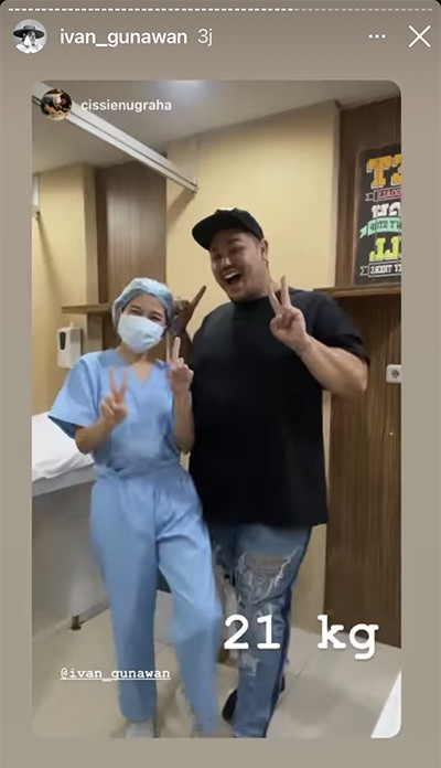 Berat Badan Susut 21 Kg, Ivan Gunawan Tuntaskan Tantangan Diet Deddy Corbuzier