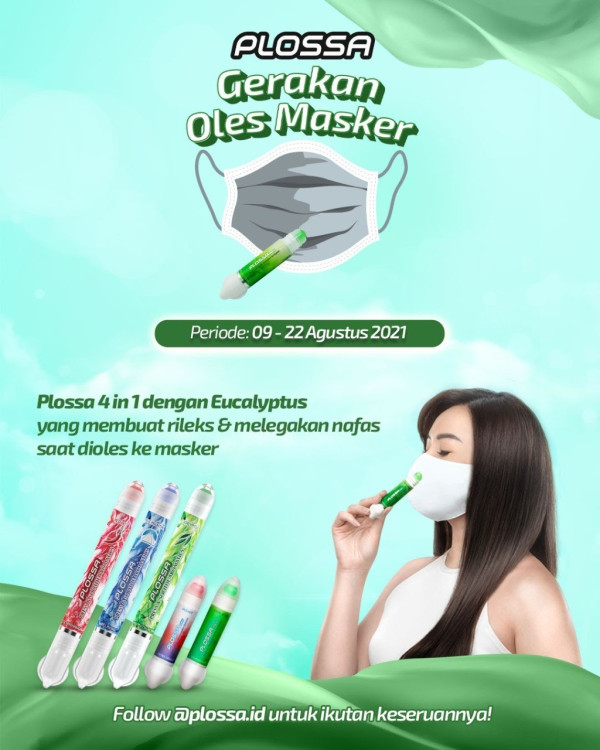 Viral !! Produk Aroma Therapy Roll On, Edukasi Masyarakat Tentang Oles Masker