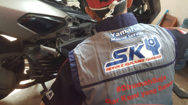 Servis Motor Yamaha Jadi Luar Biasa dengan Aplikasi My Yamaha Motor