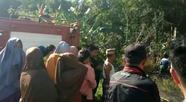 Tragis! Rumah Panggung Terbakar, Satu Orang Terpanggang dalam Kondisi Terpasung