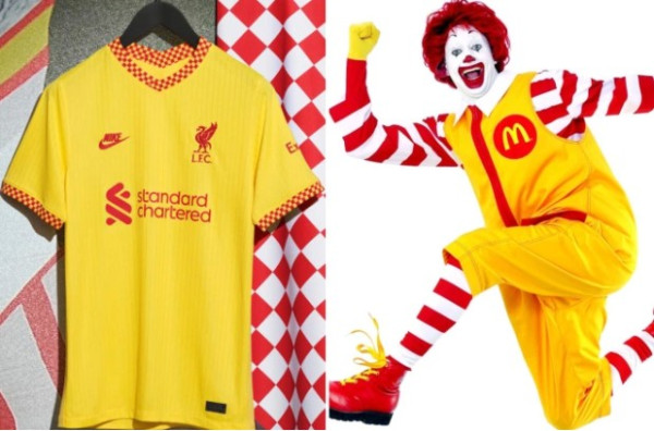 Liga Inggris; Jersey Ketiga Liverpool Jadi Olok-Olok Netizen