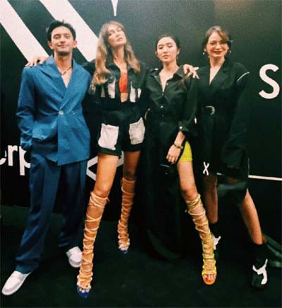 Intip Tampilan Selebriti Indonesia di New York Fashion Week 2022