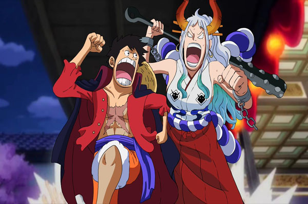 Chapter 1025 One Piece Sajikan Pertarungan Luffy, Yamato dan Momonosuke Melawan Kaido