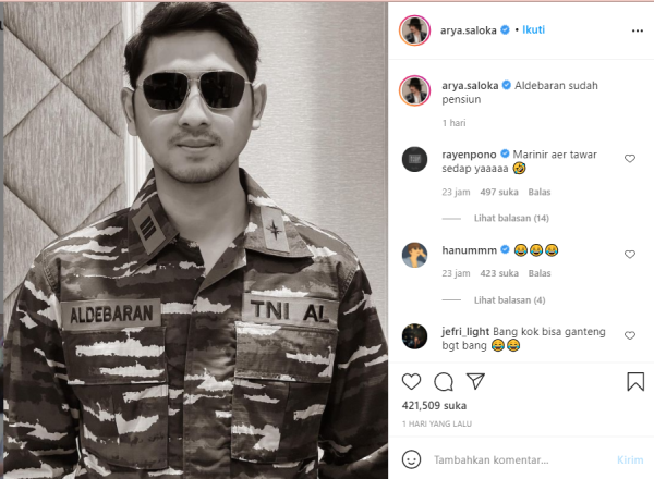 Arya Saloka Sebut Aldebaran Pensiun, Gimana Nasib Andin?