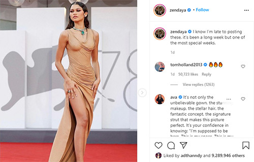 Tom Holland 'Goda' Zendaya di Instagram: Hot