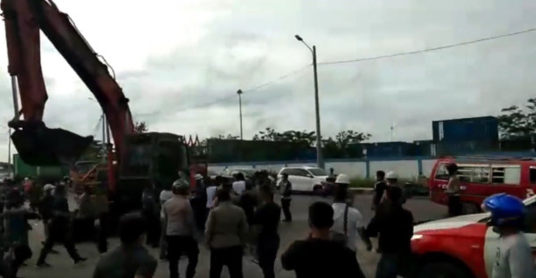Ricuh Rebutan Lahan di Pelabuhan Belawan Medan, Polisi Tangkap Puluhan Pemuda