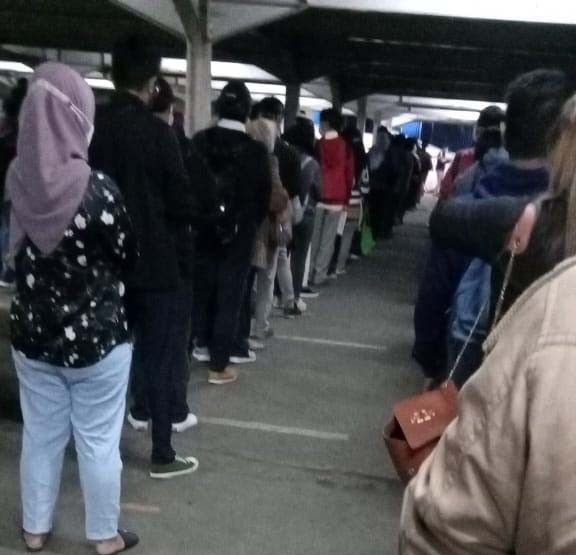 Horor Antrean di Stasiun Bogor, Calon Penumpang Teriak di Medsos