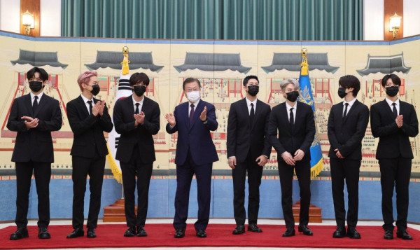 BTS Jadi Utusan Presiden Akan Hadiri Sidang Umum PBB ke-76