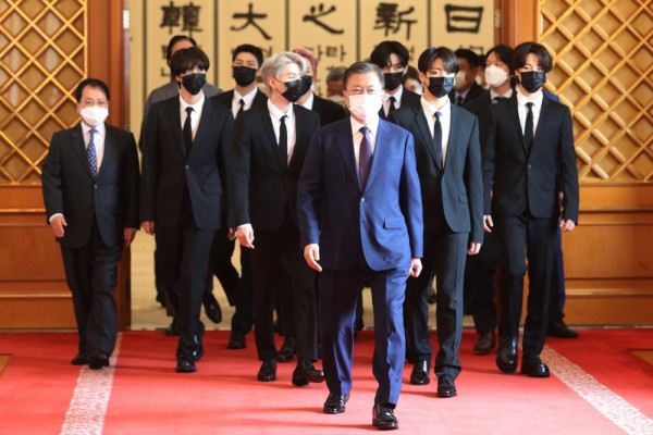 BTS Jadi Utusan Presiden Akan Hadiri Sidang Umum PBB ke-76