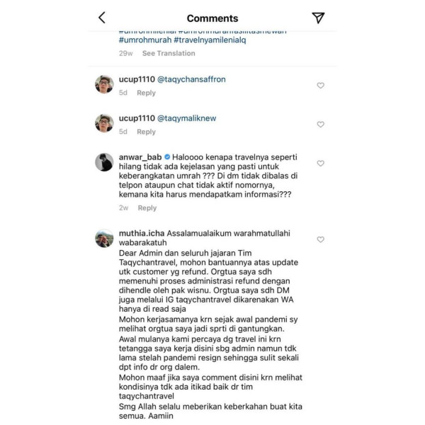 Anwar BAB Minta Kejelasan Umrah dari Travel Taqy Malik