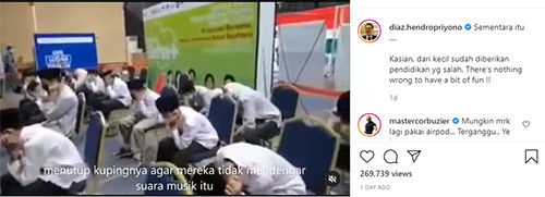 Deddy Corbuzier Dikritik Gara-gara Komentari Santri Tutup Telinga saat Dengar Musik