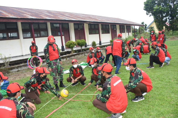 Kodam XVIII/Kasuari Gelar Pembekalan Kader Rakyat Terlatih di Manokwari