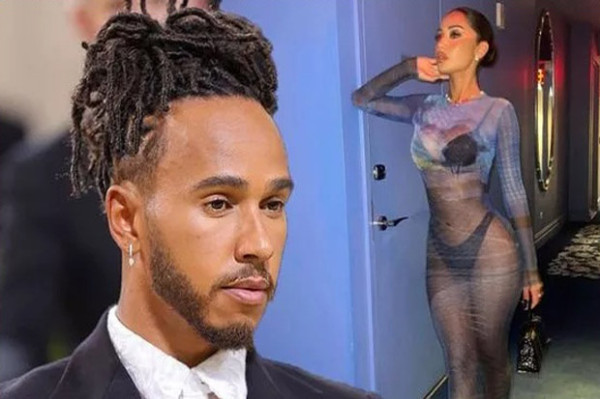 Lewis Hamilton Ajak Model Bahenol Janet Guzman ke Hotel