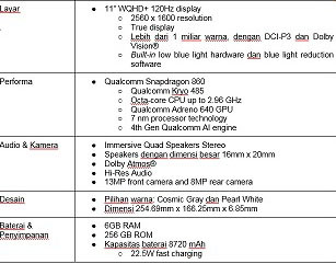 Xiaomi Pad 5 Tawarkan Pengalaman Visual dan Audio Memukau, Siap Jadi Tablet Favorit Semua Orang