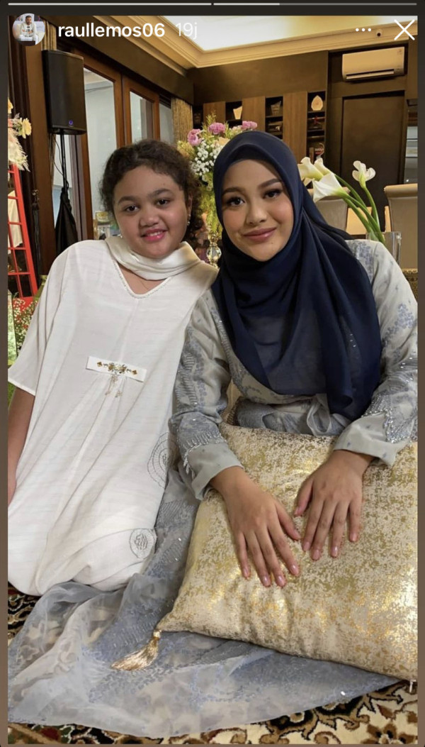 Raul Lemos Unggah Foto Aurel dan Amora: Kompak Selalu Ya