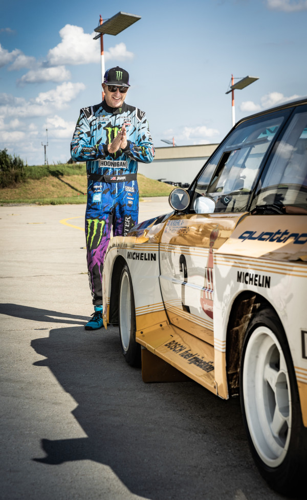 Keren, Audi Gaet Ken Block di Proyek Mobil Listrik Performa Tinggi