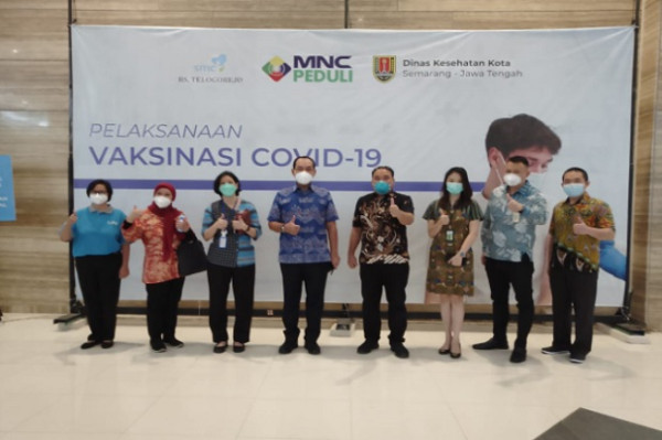 Percepat Herd Immunity, Dinkes Kota Semarang, RS Telogorejo dan MNC Peduli Hadirkan Sentra Vaksinasi