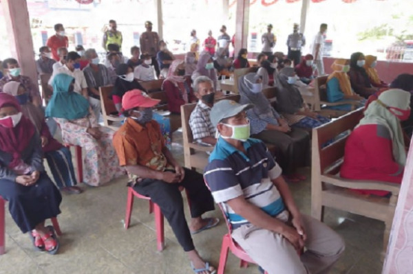 Warga Antusias! Pacu Herd Immunity, Ditlantas Polres Boyolali Vaksin Warga Juwangi Bersama MNC Peduli