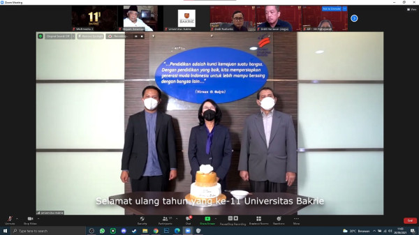 Collaboration to Level up the Impact, Semangat Universitas Bakrie dalam Menjajaki Usia 11 Tahun