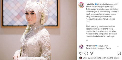 Sweet! Rizky Billar Puji Lesti Kejora: Cantik Akhlak dan Parasnya