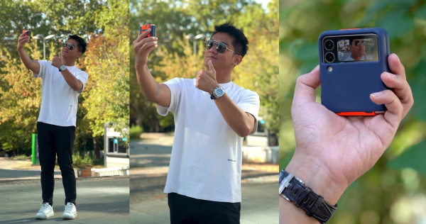 Boy William Bagikan Tips Bikin IG Reels dengan Samsung Galaxy Z Flip3 5G