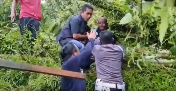 Geger, Pohon Tumbang Timpa 10 Warung di Padang Pariaman, 1 Tewas 3 Luka Berat