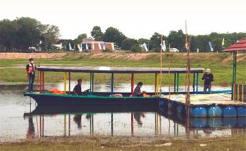Sensasi Liburan di Desa Wisata Burai, Kampung Warna-warni di Ogan Ilir Sumsel