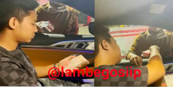 The Real Sultan, Doni Salmanan Beli Rokok Pakai Uang Segepok di Pinggir Jalan