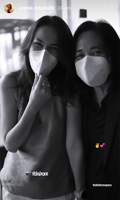 Sophia Latjuba dan Abdee Slank Pamer Kedekatan, Kasih Sinyal lewat Gambar Hati