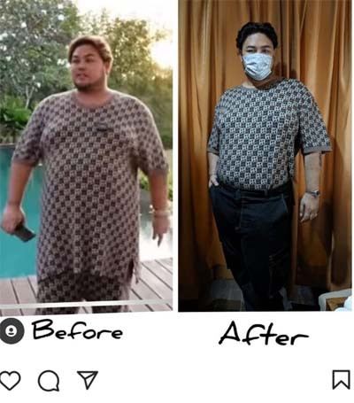 Ivan Gunawan Unggah Foto Badan Hasil Diet 3 Bulan, Bikin Pangling