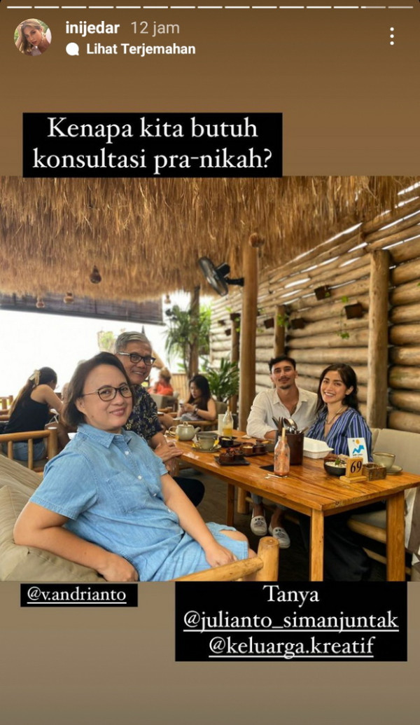 Ikuti Konsultasi Pranikah, Hubungan Jessica Iskandar dan Vincent Verhaag Semakin Serius