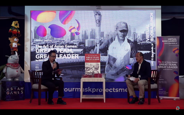 Sekjen INASGOC Luncurkan Buku The Art of Asian Games: Great Team, Great Leader