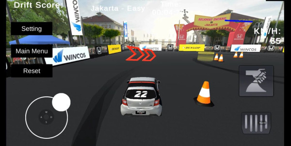 Adu Ngedrift Sambil Rebahan Brio Virtual Drift Challenge 2 Beri Hadiah Rp75 Juta