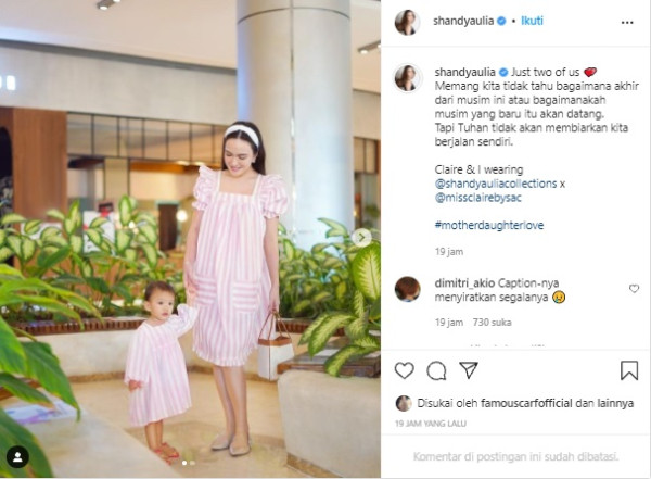 Shandy Aulia Diisukan Cerai dengan Suami, Beri Tanda Ini