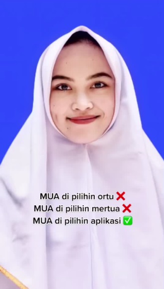 Viral! Wanita Pamer Makeup Pengantin Pakai Aplikasi, Cantik Banget