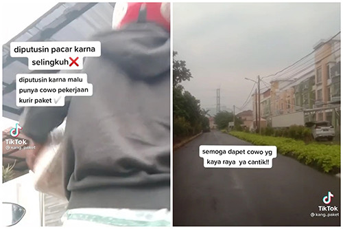 Viral! Kisah Sedih Kurir Paket Diputusin Pacar, Alasannya Bikin Drop Mental
