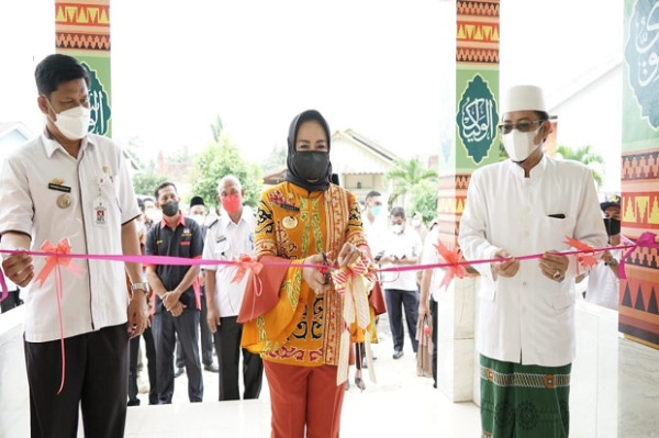Sosialisasi Sekaligus Peresmian e-SAMDES Samsat Desa Elektronik BUMDES Artha Bina Makmur