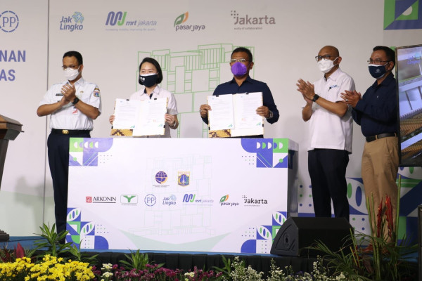 Pembangunan Simpang Temu Dukuh Atas Dimulai, Anies: Jakarta Akan Sejajar Kota-kota Besar di Dunia