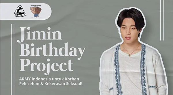 Jimin BTS Ulang Tahun, Ini Proyek Amal Keren yang Dibuat ARMY Indonesia